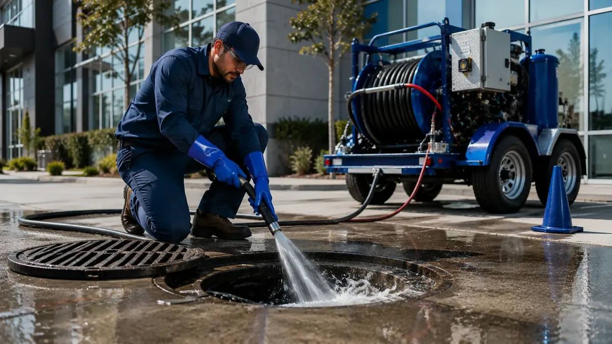 Commercial Hydro Jet Drain Cleaning in Brawley
